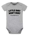 Little Dirt Won't Hurt — Camping Baby Bodysuit