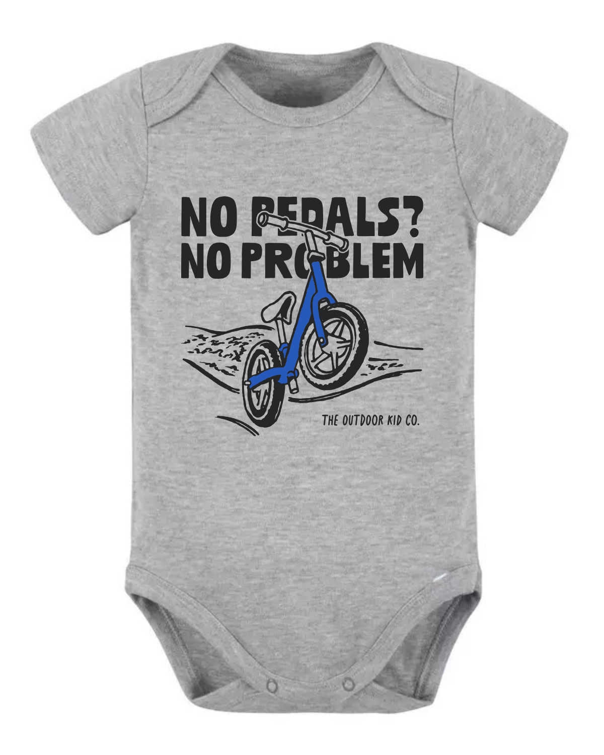No Pedals? No Problem — Balance Bike Baby Bodysuit