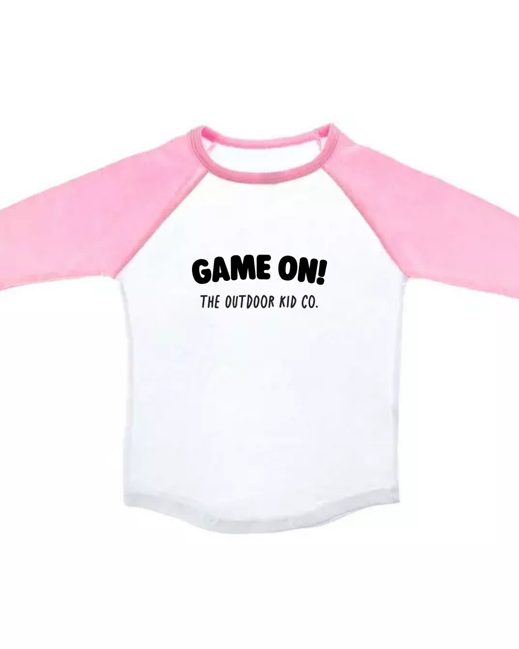 Game On! — Baseball Raglan Tee