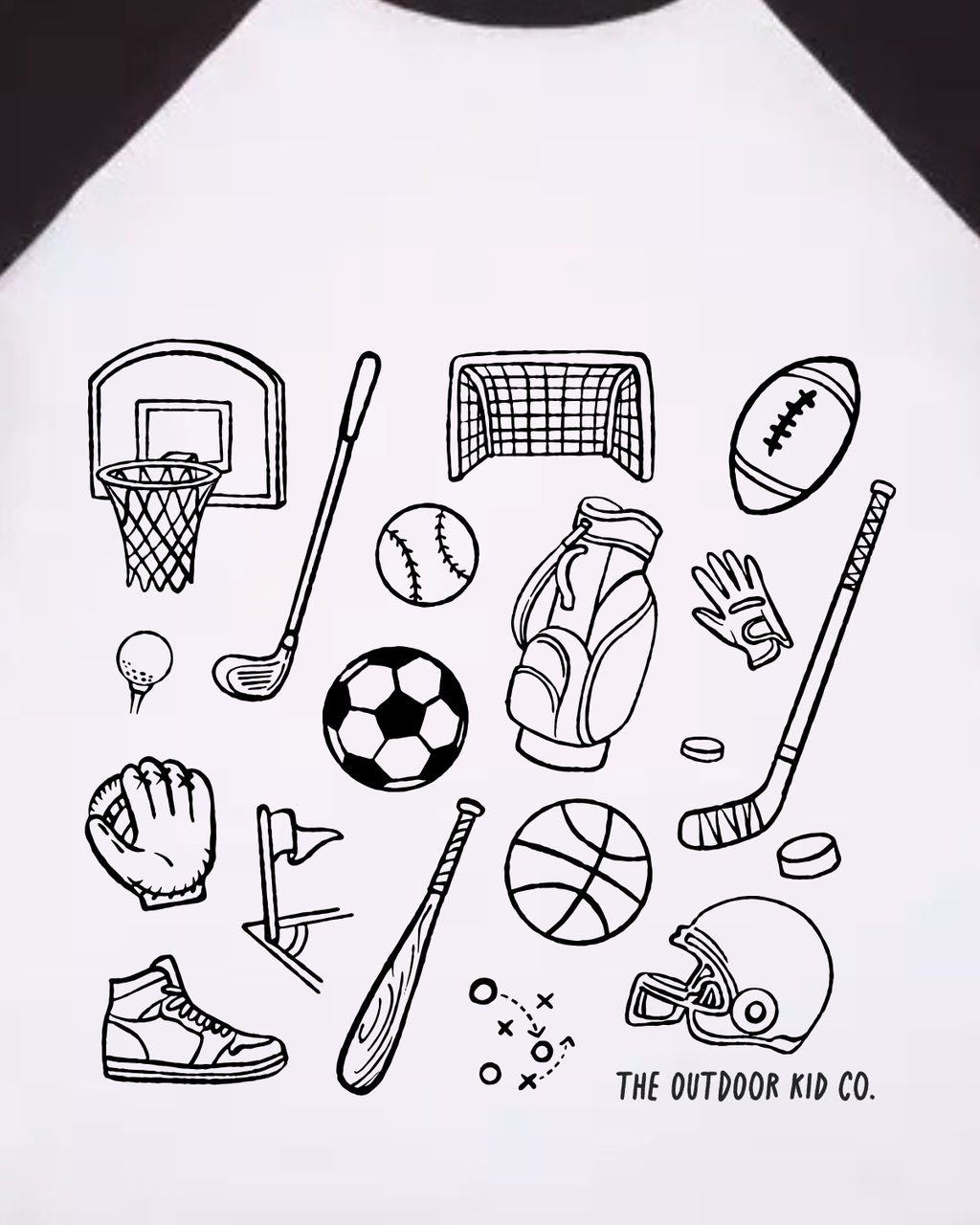 Game On! — Baseball Raglan Tee