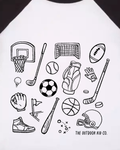 Game On! — Baseball Raglan Tee