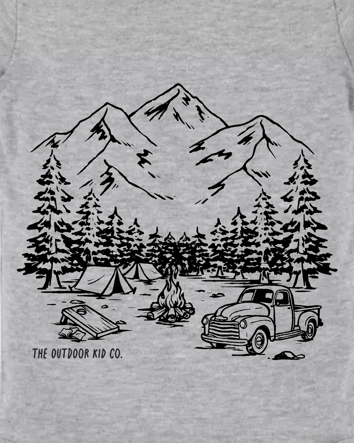 Little Dirt Won't Hurt — Camping Baby Bodysuit