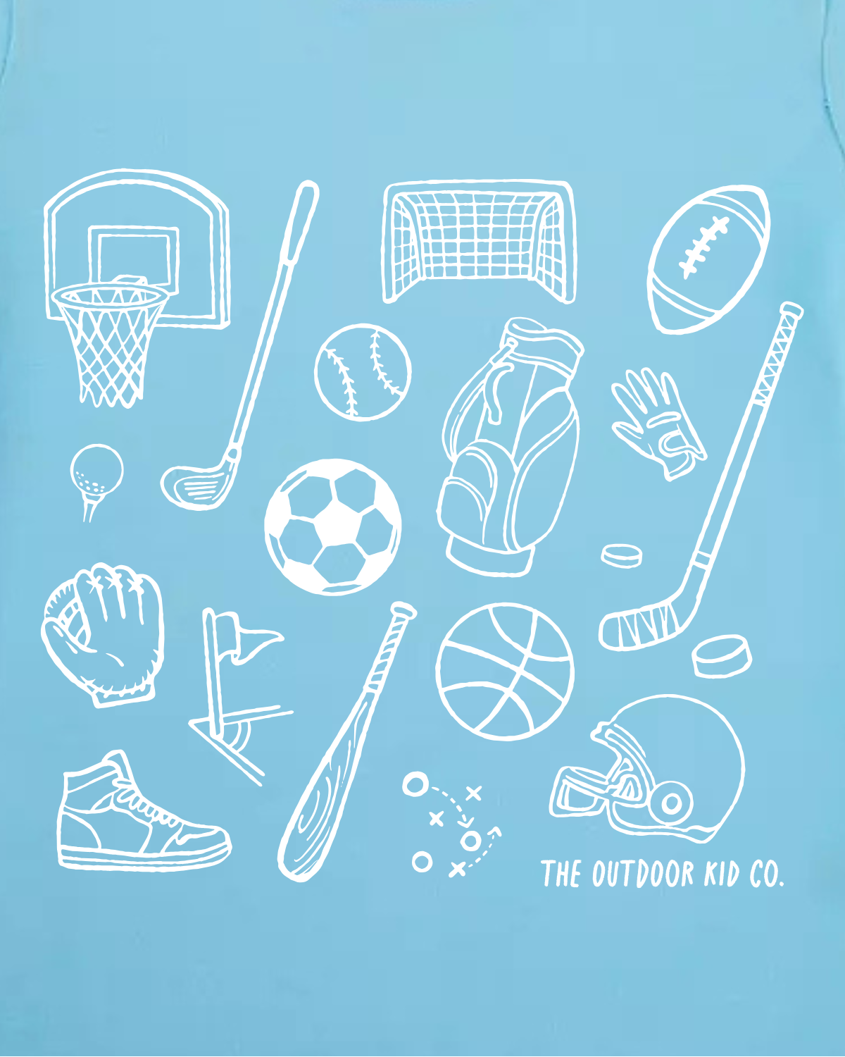 Game On! — Kids' Sports Tee