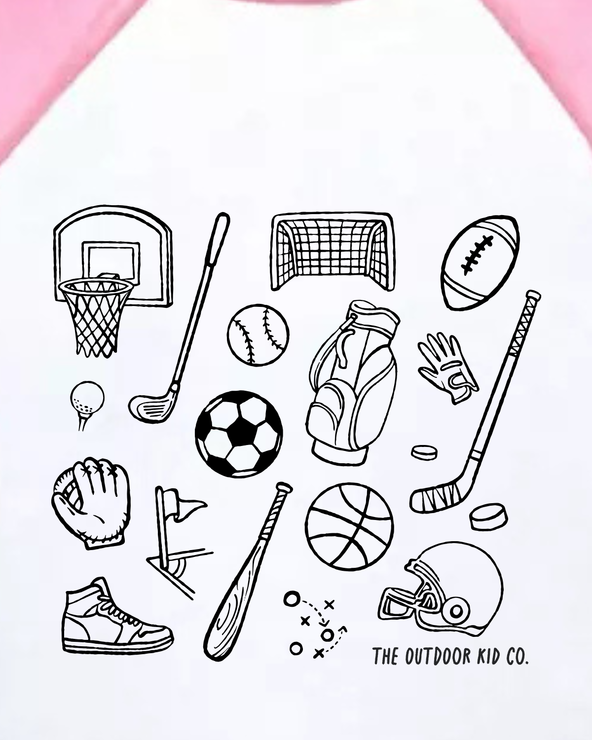 Game On! — Baseball Raglan Tee