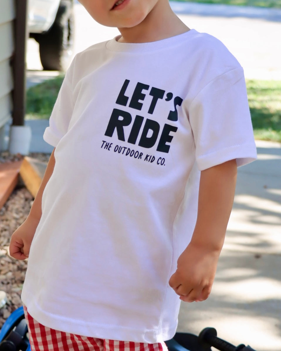 No Pedals? No Problem — Balance Bike Kids Tee